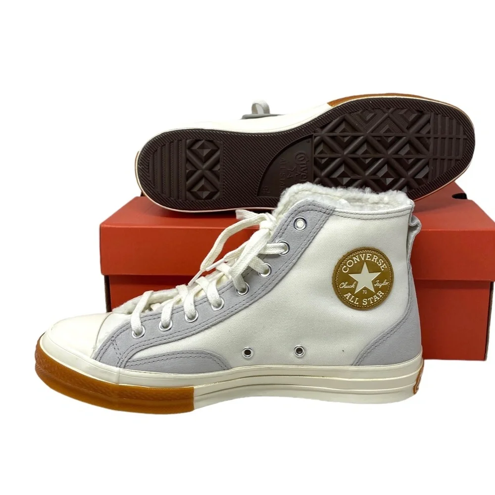 Converse Chuck 70 Sneaker Hi Vintage White Casual Shoes Men Canvas Suede A04409C - Picture 9 of 12